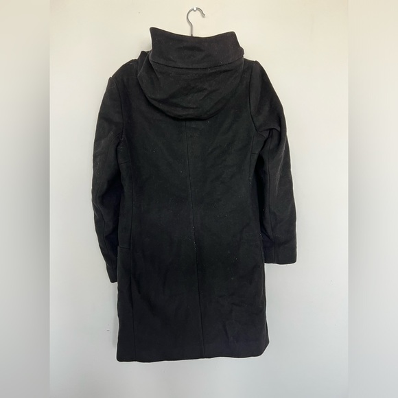 Black wool pea coat - Picture 3 of 3